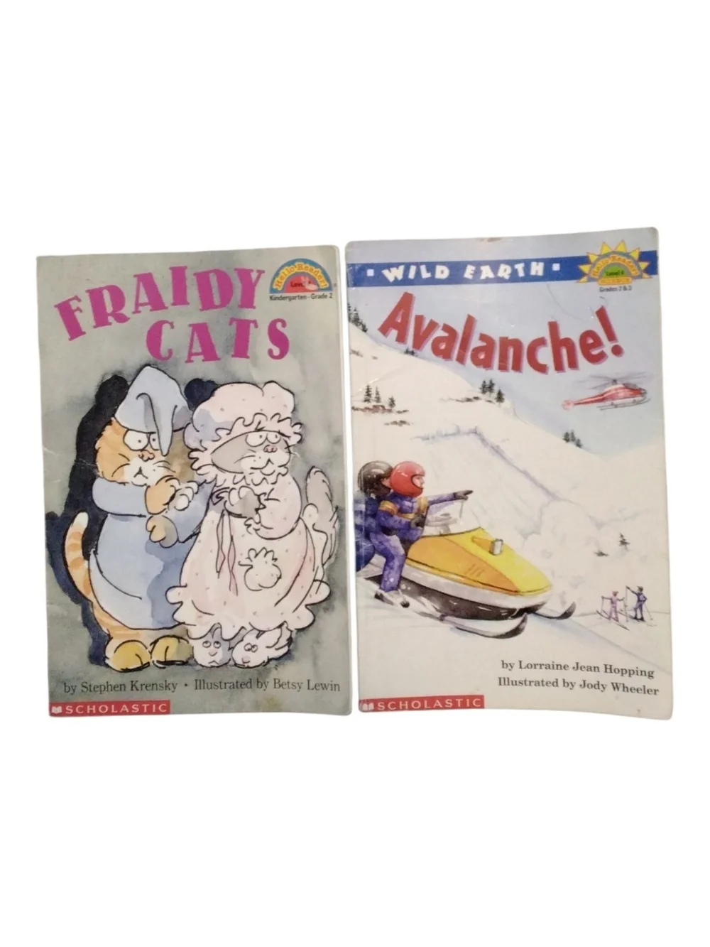 Scholastic Children's Book Pair - Reader Level 2&4